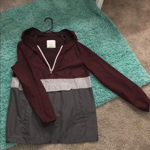 Reposhed zumiez half zip windbreaker